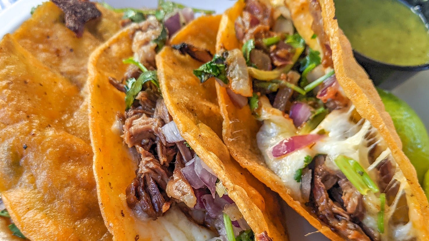 comida mexicana en primer plano