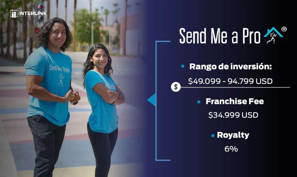 franquicia send me a pro en usa