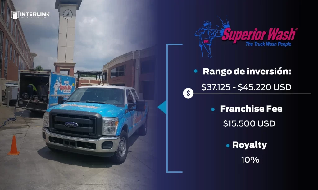 franquicia superior wash en usa