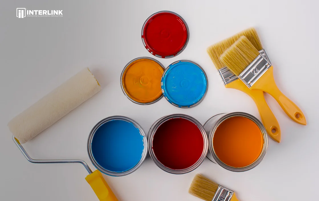 franquicia groovy hues painting en usa